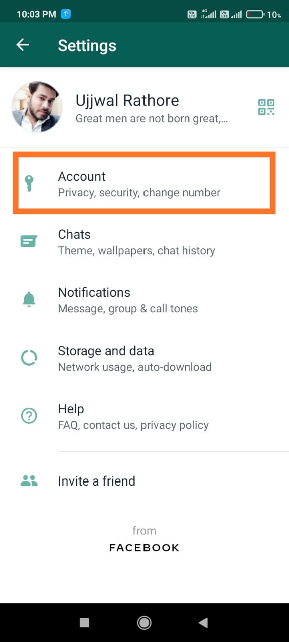 Hide Whatsapp Account from Unwanted Contacts