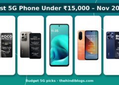 Best 5G phone under 15000 November 2026 – budget phones
