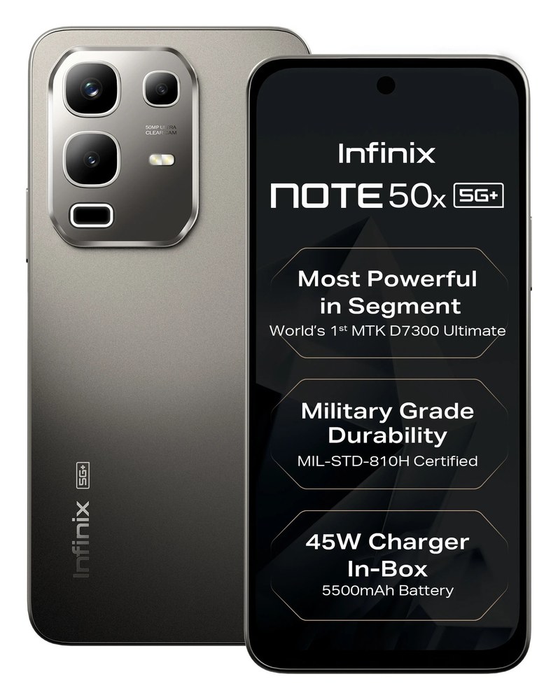 Infinix Note 50x 5G+ - best gaming smartphone under 20000