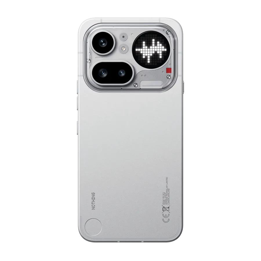 Nothing Phone (4a) Pro Silver back – optical zoom wala best mobile under 50000 option