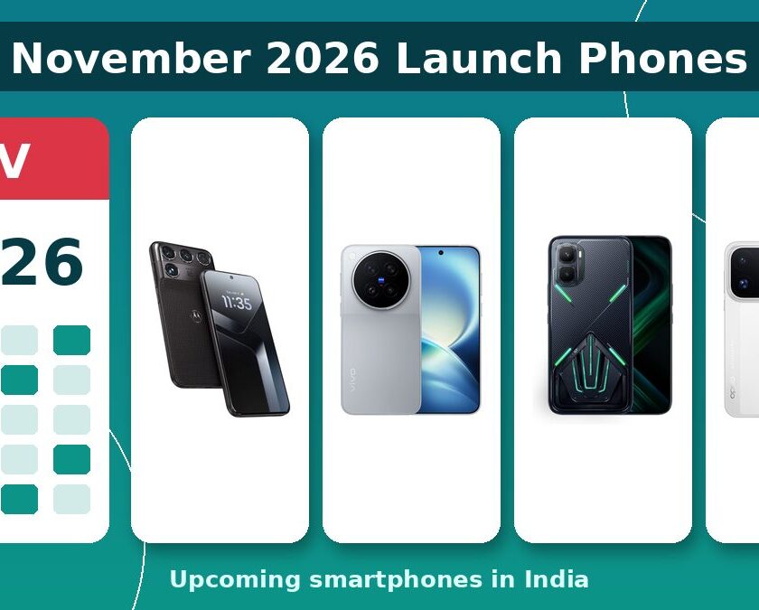 November 2026 launch phones India – upcoming smartphones