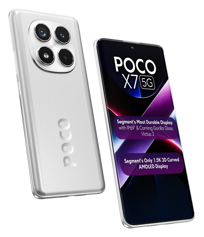 POCO X7 5G - best gaming smartphone under 20000