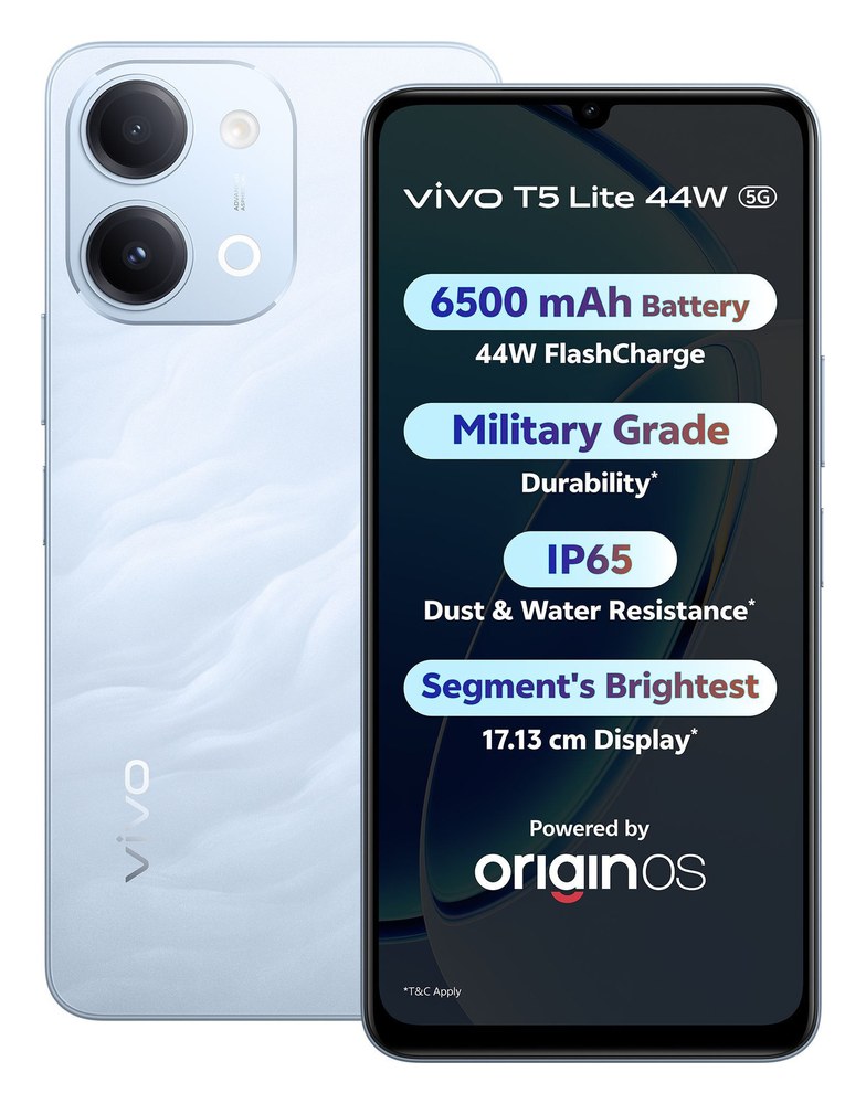 vivo T5 Lite 44W 5G - विवो मोबाइल रेट 5000 budget badhane par best vivo