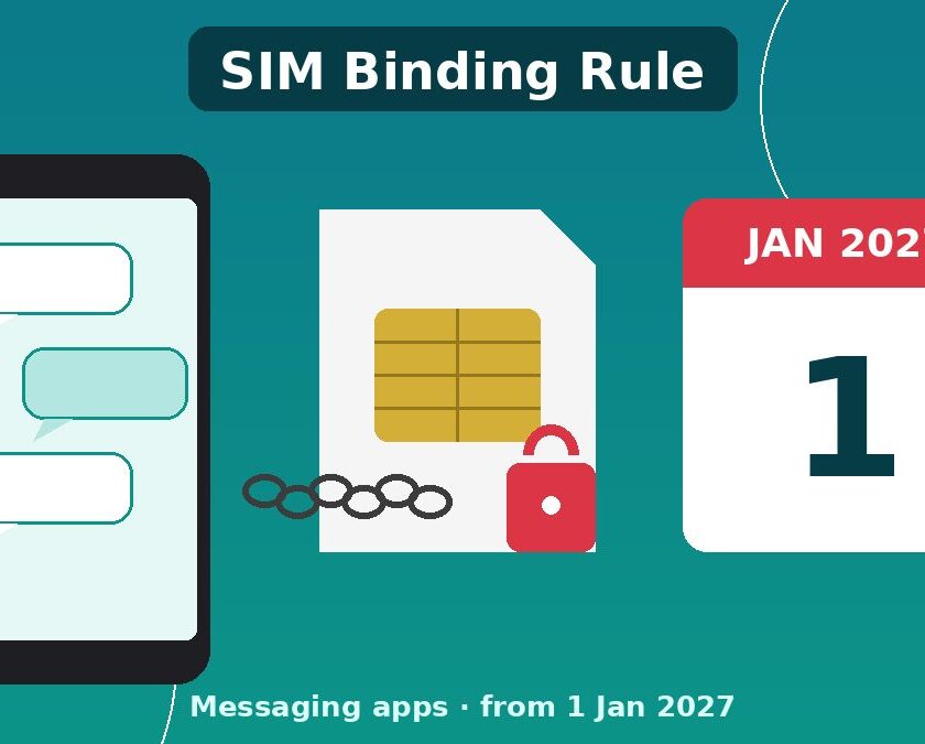 WhatsApp SIM binding rule 1 Jan 2027 – SIM lock concept